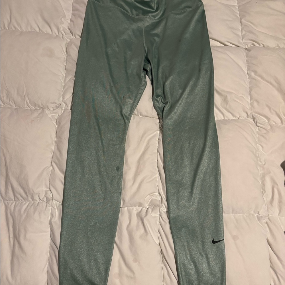 Kids Green Leggings